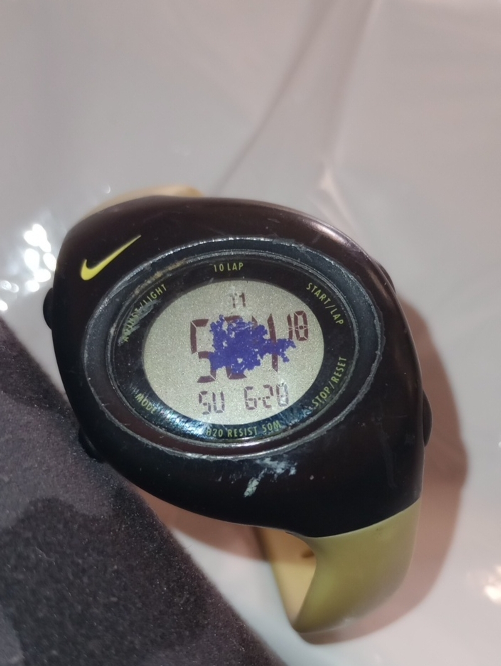 NIKE BOWERMAN Women’s Water Resistant Alarm Sports Watch